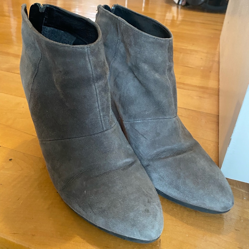 Suede Fall Booties - Picture 3 of 3